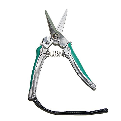 DEEALL Goat and Horse Hoof Trimmer Floral Trimming Shear with Serrated Blades 8-Inch