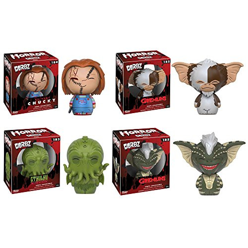 Funko Dorbz: Horror - Chucky Gremlins Cthulhu Figure Set of 4