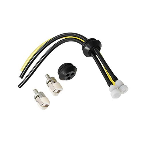 Fuel Lines Filter Tank Repower Kit Grommet 13211546730 V137000030 Fuel Lines Filter Repower Kit Compatible with Echo GT SRM Grass Trimmer Weed Eater Edger Blower
