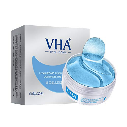 TOMBLIVE Collagen Eye Mask Anti-aging Wrinkle eye mask Cooling Eye Pads Firming Under Eye Mask for Relaxing Dark Circles and Eye Bags 30 Pairs