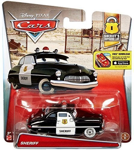 Mattel Disney/Pixar Cars, 2016 Sheriff's Impound Lot, Sheriff Die-Cast Vehicle