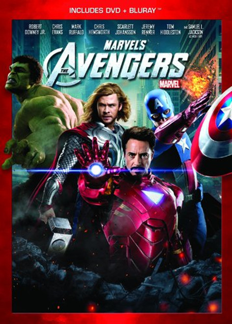 Marvels The Avengers -Two-Disc Blu-ray/DVD Combo in DVD Packaging-