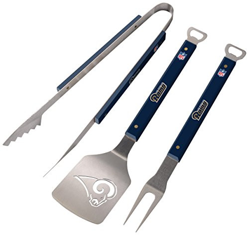 YouTheFan NFL Los Angeles Rams Spirit Series 3-Piece BBQ Set
