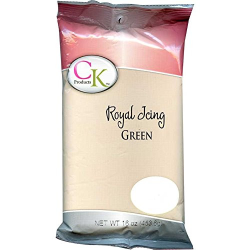 CK Products Cake Decorating Royal Icing Mix 1 lb Green