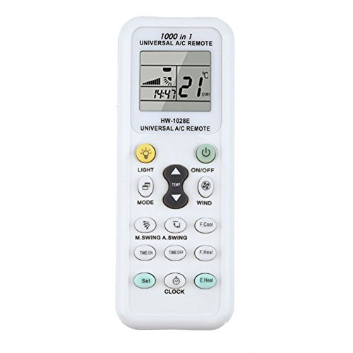 Universal Air Conditioner Remote Control LCD A/C Conditioning Controller 1000 in 1 for MITSUBISHI TOSHIBA HITACHI FUJITSU DAEWOO LG SHARP SAMSUNG ELECTROLUX SANYO AUX GREE HAIER HUAWEI Air Condition