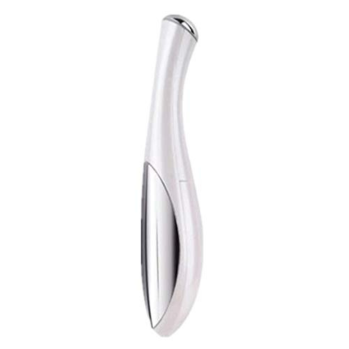 AnHua Mini Electric Vibration Eye Face Massager Anti-Ageing Wrinkle Dark Circle Removal Pen Rejuvenation Beauty Skin Care Tools -White-