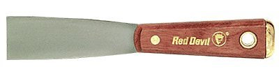 CRL Red Devil 1-1/4 in Plastic Stiff Blade Putty Knife