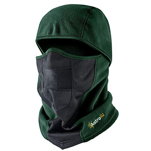 AstroAI Balaclava Ski Mask for Cold Weather Windproof Breathable Face Mask for Men Women Riding Motorcycle and Snowboarding Skiing Green AstroAI Balaclava Ski Mask for Cold Weather Windproof Breathable Face Mask for Men Women Riding Motorcycle and Snowboarding Skiing Green