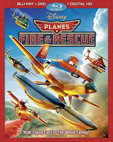 Planes Fire and Rescue -2-Disc Blu-ray  PlusDVD  Plus Digital HD-
