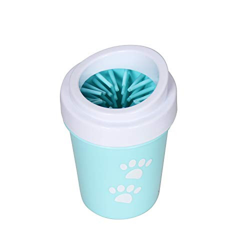 Paw Legend Portable Dog Paw Washer Cup- Pet Paw Cleaner for DogsCats Grooming with Muddy Paws - Comfortable Silicone Dog Feet Cleaner -Green- Paw Legend Portable Dog Paw Washer Cup- Pet Paw Cleaner for DogsCats Grooming with Muddy Paws - Comfortable Silicone Dog Feet Cleaner -Green-