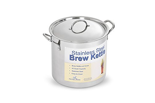 Polar Ware Stainless Steel Brew Pot with Cover, 20-Quart Polar Ware Stainless Steel Brew Pot with Cover, 20-Quart