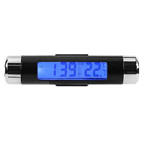 Clock Thermometer - Multi-functional Car Auto Electronic Clock Thermometer LED Backlight Digital Display