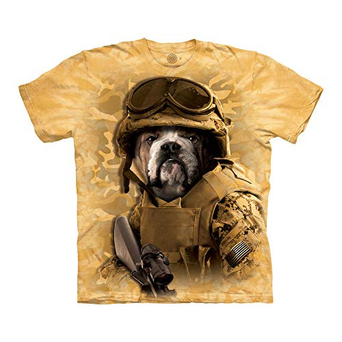 The Mountain Combat Sam Adult T-Shirt Yellow Small