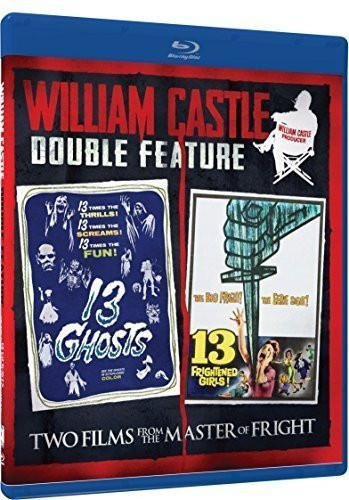 William Castle Double Feature - 13 Ghosts  and  13 Frightened Girls - Blu-ray
