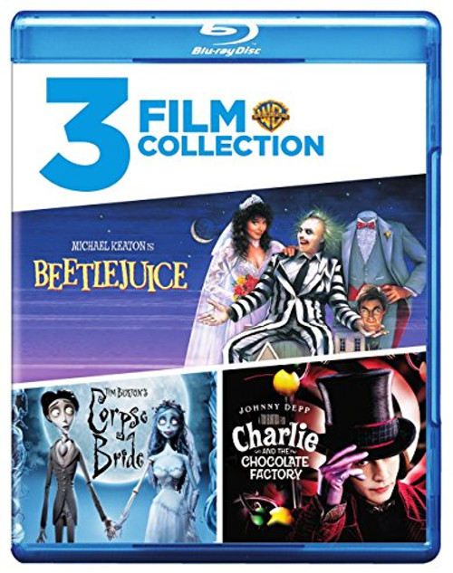 Beetlejuice / Charlie and the Chocolate Factory / Tim Burtons Corpse Bride -Triple Feature- -Blu-ray- Beetlejuice / Charlie and the Chocolate Factory / Tim Burtons Corpse Bride -Triple Feature- -Blu-ray-