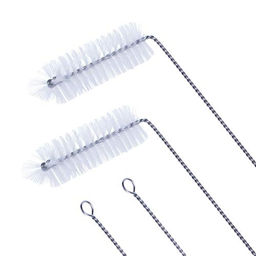 Wadoy Carboy Brush Carboy Cleaning Brush 5 Gallon 2 Pack Carboy Bottle Brush for 1 3 5 6 Gallon Glass Carboys Corny Kegs Fermenter Wine Making Home Brewing