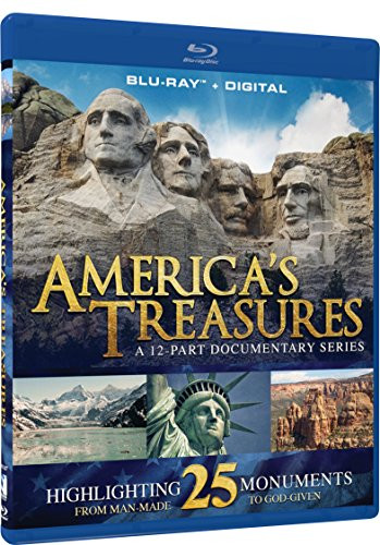 Americas Treasures - 12 Part National Monument Documentary  Plus Digital - Blu-ray