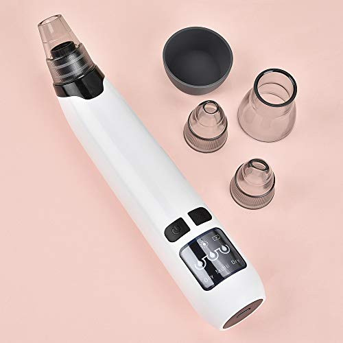 Blackhead Remover Vacuum Facial Pore Cleanser Electric Acne Comedone Extractor Kit USB Rechargeable Blackhead Suction Tool