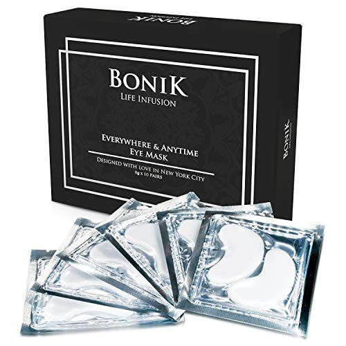 Bonik - Under Eye Patches Eye Patch Eye Mask for Puffy Eyes Under Eye Pads Collagen Eye Pads Puffy Eyes Treatment Under Eye Bags Treatment Eye Gel Pads Dark Eye Circle Treatment