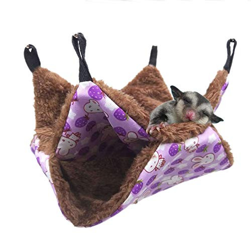 Oncpcare Pet Cage Hammock Bunkbed Sugar Glider Hammock Guinea Pig Cage Accessories Bedding Warm Hammock for Small Animal Parrot Sugar Glider Ferret Squirrel Hamster Rat Playing Sleeping Oncpcare Pet Cage Hammock Bunkbed Sugar Glider Hammock Guinea Pig Cage Accessories Bedding Warm Hammock for Small Animal Parrot Sugar Glider Ferret Squirrel Hamster Rat Playing Sleeping