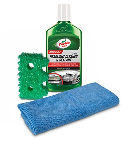 Turtle Wax 50736 Exclusive Headlight Cleaner  and  Scrub Daddy Restoration Kit  9 fl. oz 1 Pack