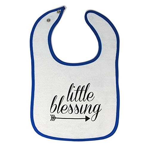 Toddler and Baby Bibs Burp Cloths Little Blessing Arrow Cotton Items for Girl Boy White Royal Blue Design Only Toddler and Baby Bibs Burp Cloths Little Blessing Arrow Cotton Items for Girl Boy White Royal Blue Design Only