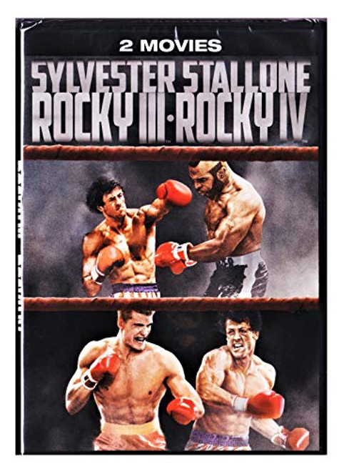 Sylvester Stallone Rocky III / Rocky IV -2 DVD Set-