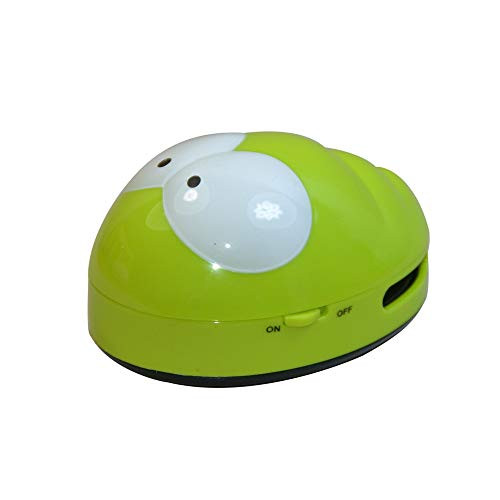 SUJING Cute Portable Cartoon Mini Desktop Vacuum Desk Dust Cleaner Desk Vacuum Cleaner Mini Cute Vacuum Cleaner Dust Sweeper -Green-