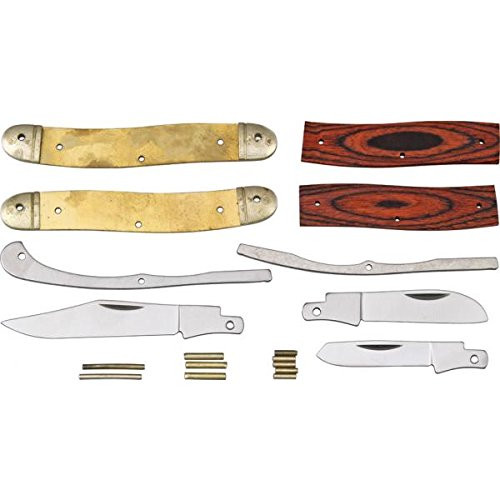 Rough Rider Custom Shop Stockman Knife Kit Clip spey and sheepsfoot blade brown rich grain wood Rough Rider Custom Shop Stockman Knife Kit Clip spey and sheepsfoot blade brown rich grain wood