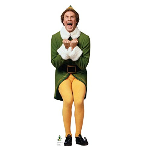 Buddy the Elf "Excited" - Elf - Advanced Graphics Life Size Cardboard Standup