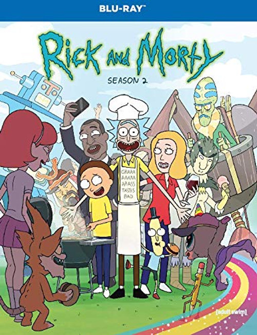 Rick and Morty The Complete Second Season -Blu-ray-