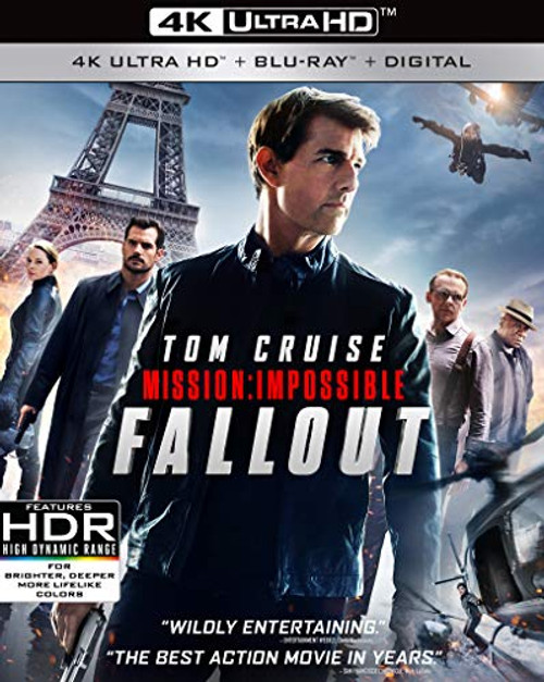 Mission Impossible - Fallout -4K UHD  Plus Blu-ray  Plus Digital-