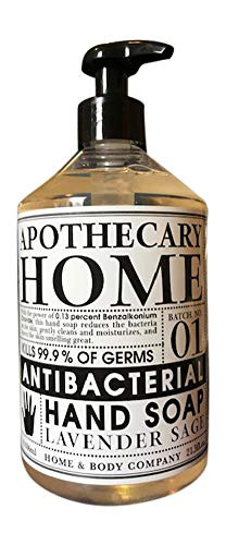 21.5 oz. Lavender Sage Home Apothecary Hand Soap 21.5 oz. Lavender Sage Home Apothecary Hand Soap
