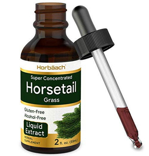 Horsetail Herb Liquid Extract - Alcohol Free - 2 fl oz - Vegetarian Non-GMO and Gluten Free Supplement - by Horbaach Horsetail Herb Liquid Extract - Alcohol Free - 2 fl oz - Vegetarian Non-GMO and Gluten Free Supplement - by Horbaach
