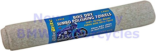 BIKE BRITE Bike Dry Jumbo Polishing Towels