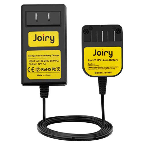 Joiry 12V Charger for Hitachi Li-ion Battery 329369 329370 329371 329389 331065 BCL1015 Slide-in Style Batteries -Not for NiMh NiCad Battery-