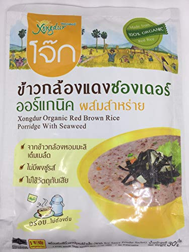 Red Brown Rice Porridge with Seaweed 30 g