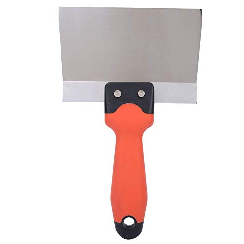 Putty Knife Plastic Handle Stainless Steel Putty Knife Scraper Scraper Knife for Stucco Taping Household Scraper Painter Tool Drywall Finishing-6 inches- Putty Knife Plastic Handle Stainless Steel Putty Knife Scraper Scraper Knife for Stucco Taping Household Scraper Painter Tool Drywall Finishing-6 inches-