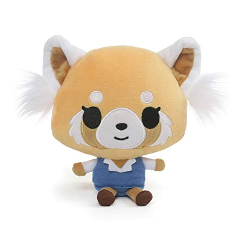 GUND Sanrio Aggretsuko Happy Plush Stuffed Animal Red Panda Netflix Original 7 inch