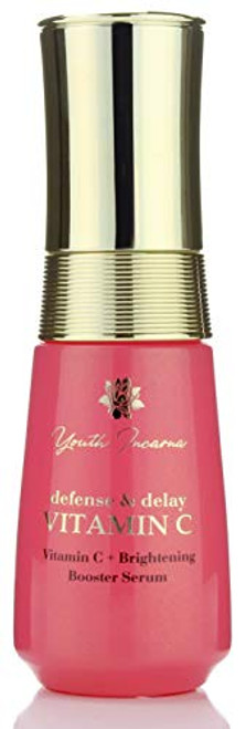 Youth Incarna Vitamin C Brightening Serum 1.5 Fl Oz. Vitamin C serum with Hyaluronic Acid Manuka Honey Jojoba Oil. Antioxidant Face serum for Dark Spots Rough Skin Fine Lines Wrinkles. Youth Incarna Vitamin C Brightening Serum 1.5 Fl Oz. Vitamin C serum with Hyaluronic Acid Manuka Honey Jojoba Oil. Antioxidant Face serum for Dark Spots Rough Skin Fine Lines Wrinkles.