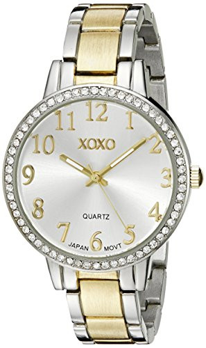 XOXO Womens XO5847 Analog Display Analog Quartz Two Tone Watch