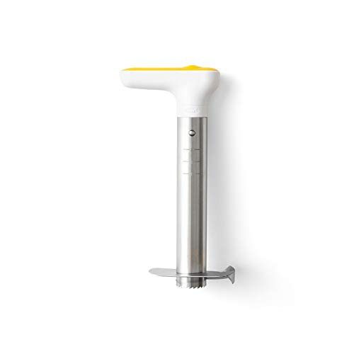 Chefn Twistn Core Pineapple Corer Tool Double Edged Blade Yellow