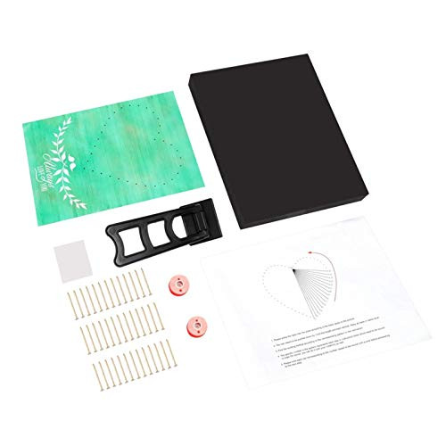 Nail String Art Kit - DIY Nail String Art Kit 3D Drawing Nails Winding Lines Painting Home Decor-Green-