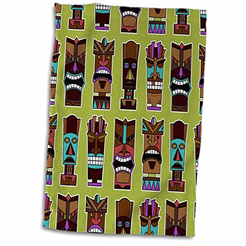 3D Rose Colorful Tiki Mask Pattern TWL_175366_1 Towel 15 inch x 22 inch Multicolor 3D Rose Colorful Tiki Mask Pattern TWL_175366_1 Towel 15 inch x 22 inch Multicolor
