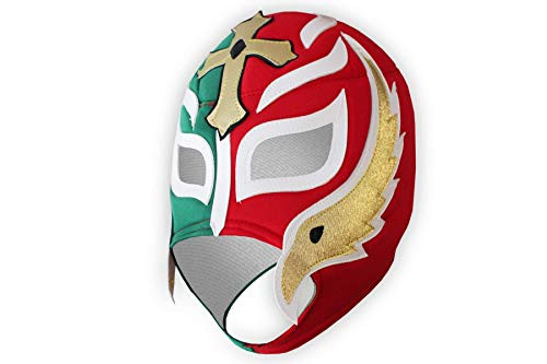 REY MISTERIO Lucha Libre Wrestling Mask -PRO - Fit- Costume Wear by Make It Count Medium REY MISTERIO Lucha Libre Wrestling Mask -PRO - Fit- Costume Wear by Make It Count Medium