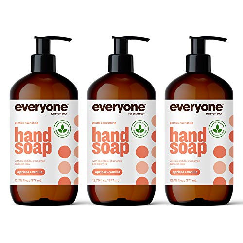 Everyone Hand Soap Apricot and Vanilla 12.75 Ounce 3 Count