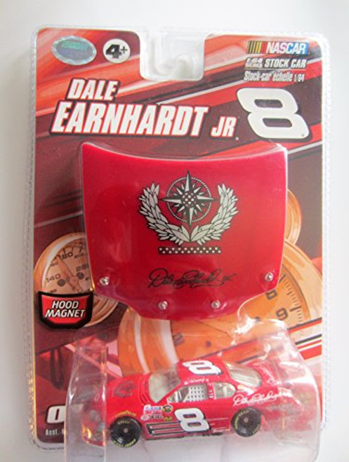 NASCAR Dale Earnhardt Jr. 8 Monte Carlo SS 1/64 Car with 1/24 Magnet Hood Winners Circle Edition NASCAR Dale Earnhardt Jr. 8 Monte Carlo SS 1/64 Car with 1/24 Magnet Hood Winners Circle Edition