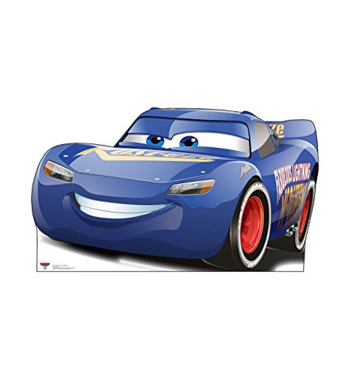 Advanced Graphics Fabulous Lightning McQueen Life Size Cardboard Cutout Standup - Disney Pixar's Cars 3 (2017 Film) Advanced Graphics Fabulous Lightning McQueen Life Size Cardboard Cutout Standup - Disney Pixar's Cars 3 (2017 Film)