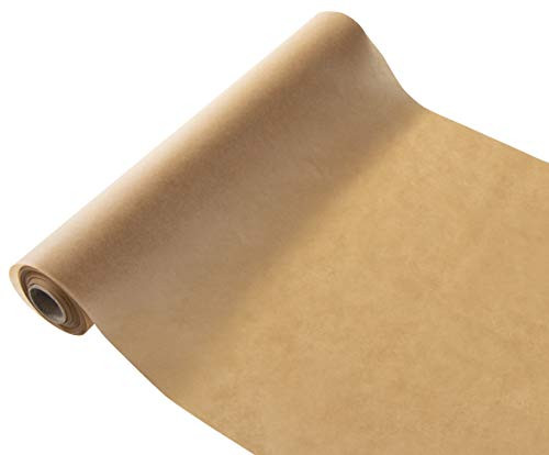 205 Sq Ft Unbleached Parchment Paper Roll for Baking Non-Stick Pan Liner