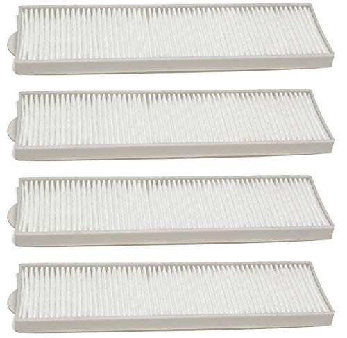 Nispira Replacement Style 8 and 14 HEPA Filter Compatible with Bissell Upright Vacuum Part 3091. Fits 3750/6595 Bissell Lift-Off series. 4 Filters